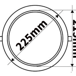 Downlight LED Empotrable MY18 OSRAM 20W - Imagen 2